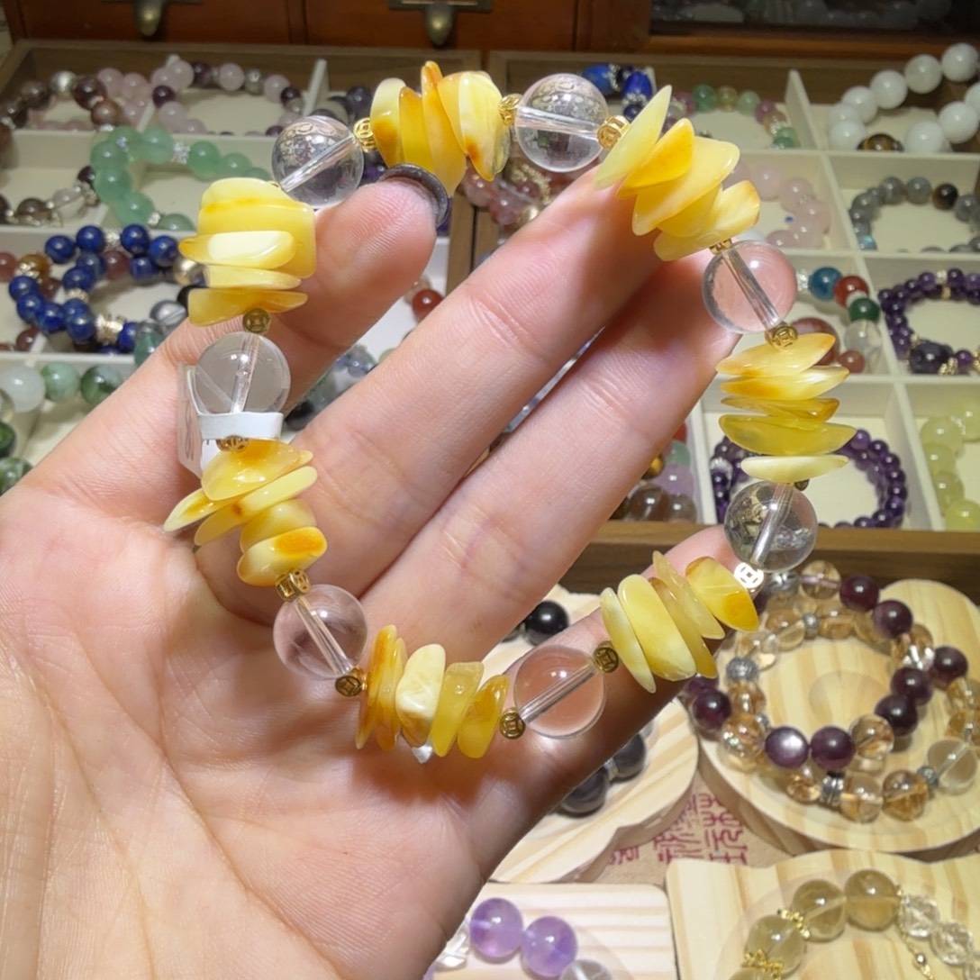 水晶未镶嵌手链手串