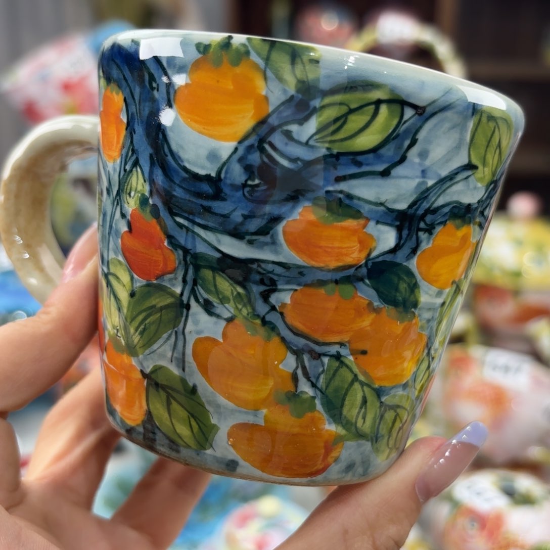 瓷片景德镇手绘高温釉下彩陶瓷茶具