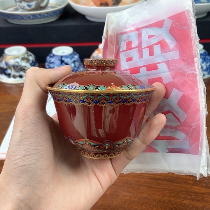 杯景德镇手绘陶瓷艺术