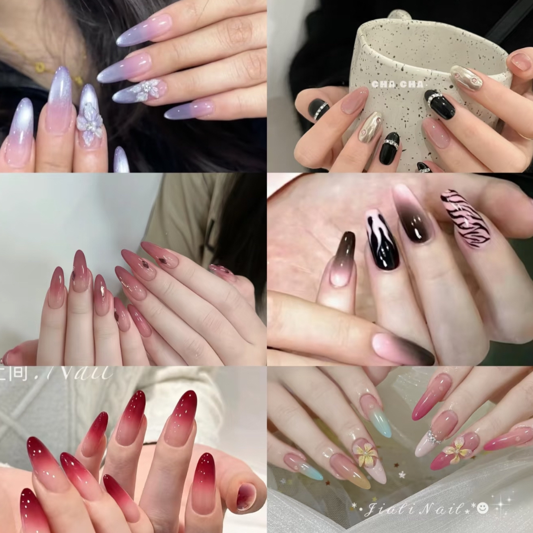 Doue窦娥【直播专属】纯手工孤品美甲默认微瑕选款看主播过款备注