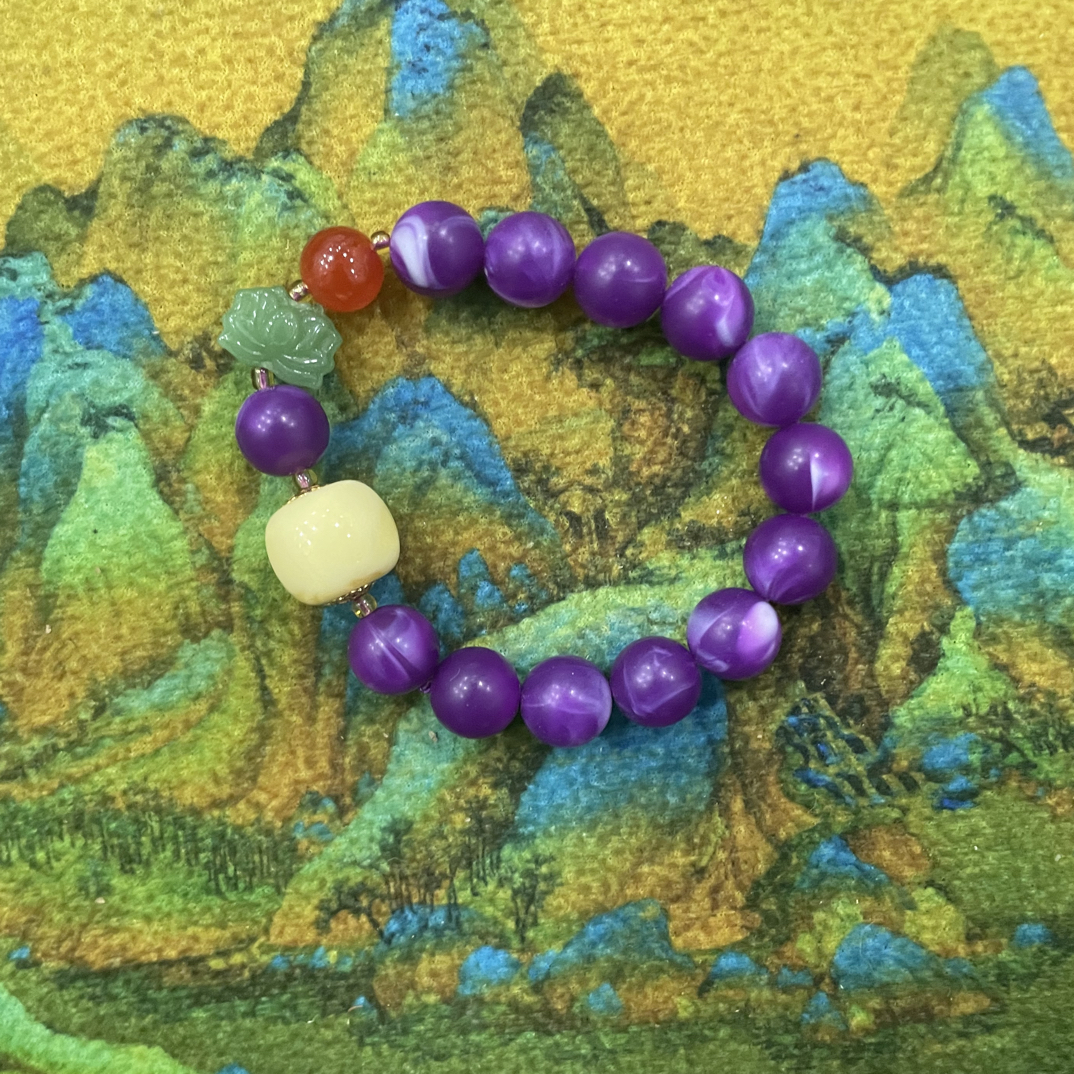 紫神珠-殿堂系列S级-新中式手链D500