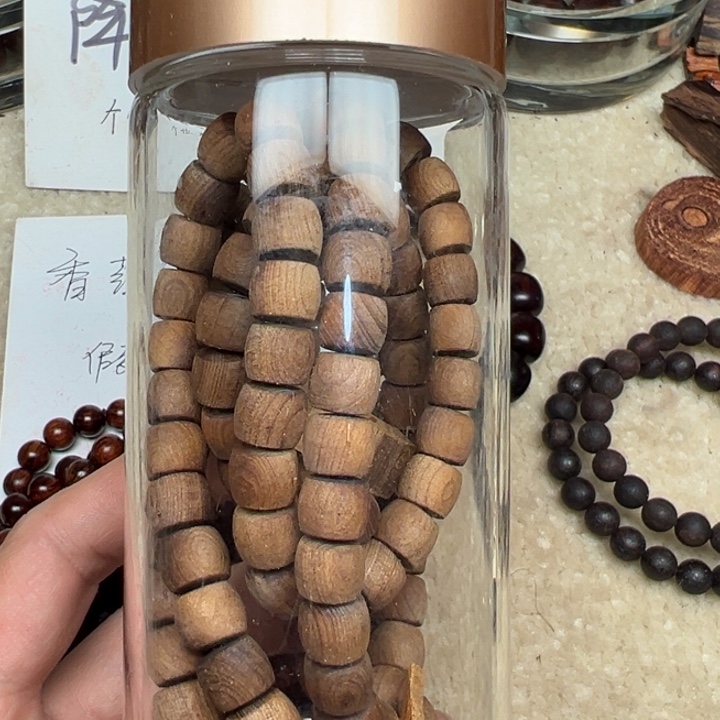 降真香手串/手链89*108直切白油天花板