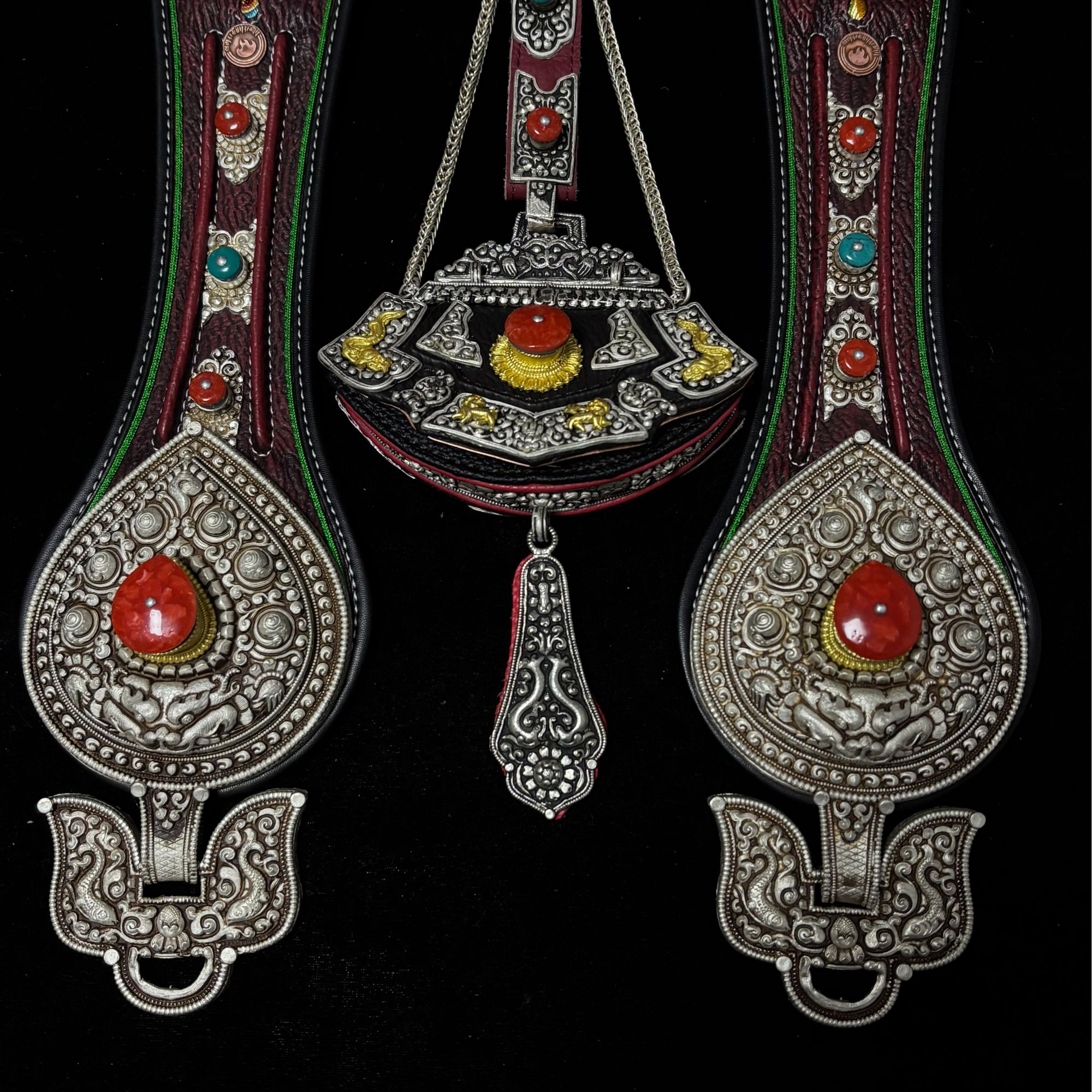 真皮罗荣和女士钱包