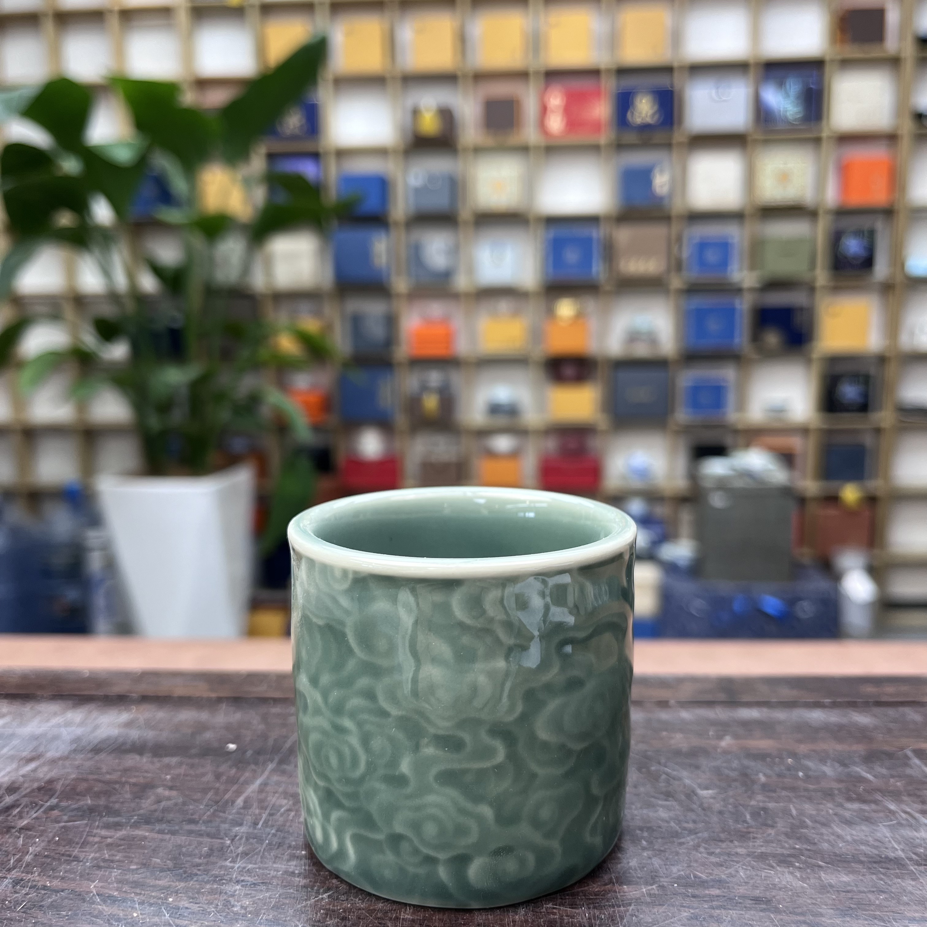 A8-青瓷云纹扳指杯（众）-18