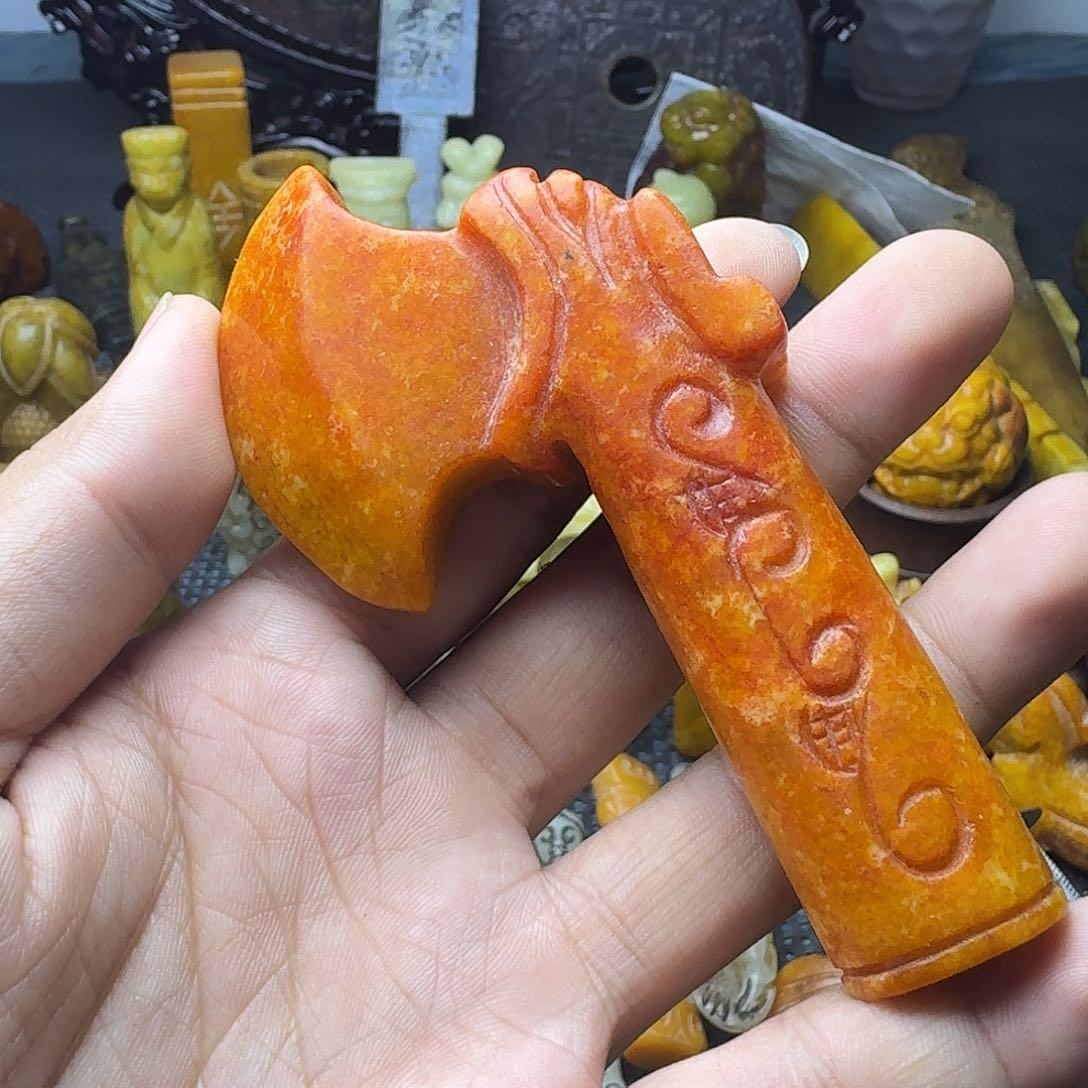 白玉菩提吊坠。。。