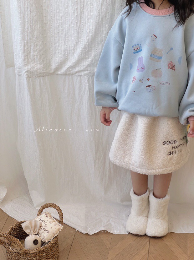 冬季儿童韩版时尚洋气卫衣85271