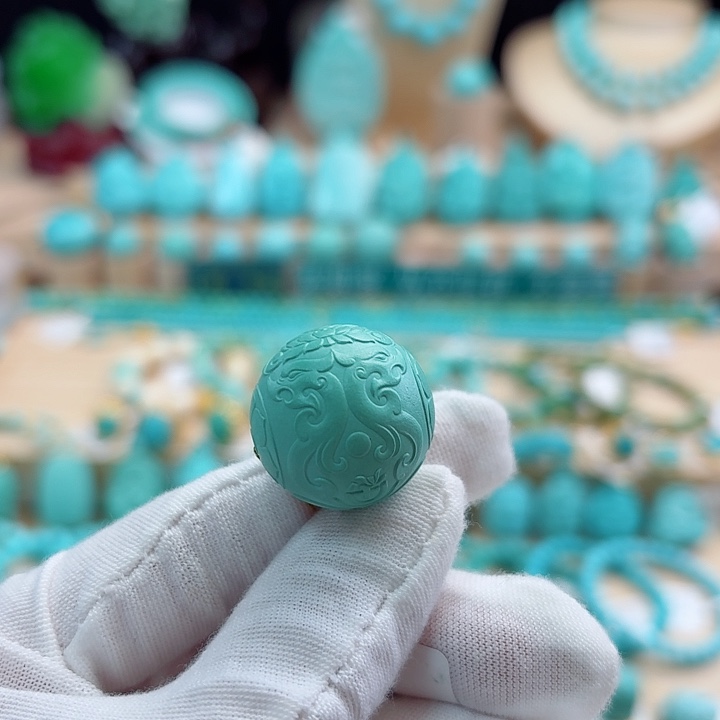 绿松石未镶嵌珠宝奇石22