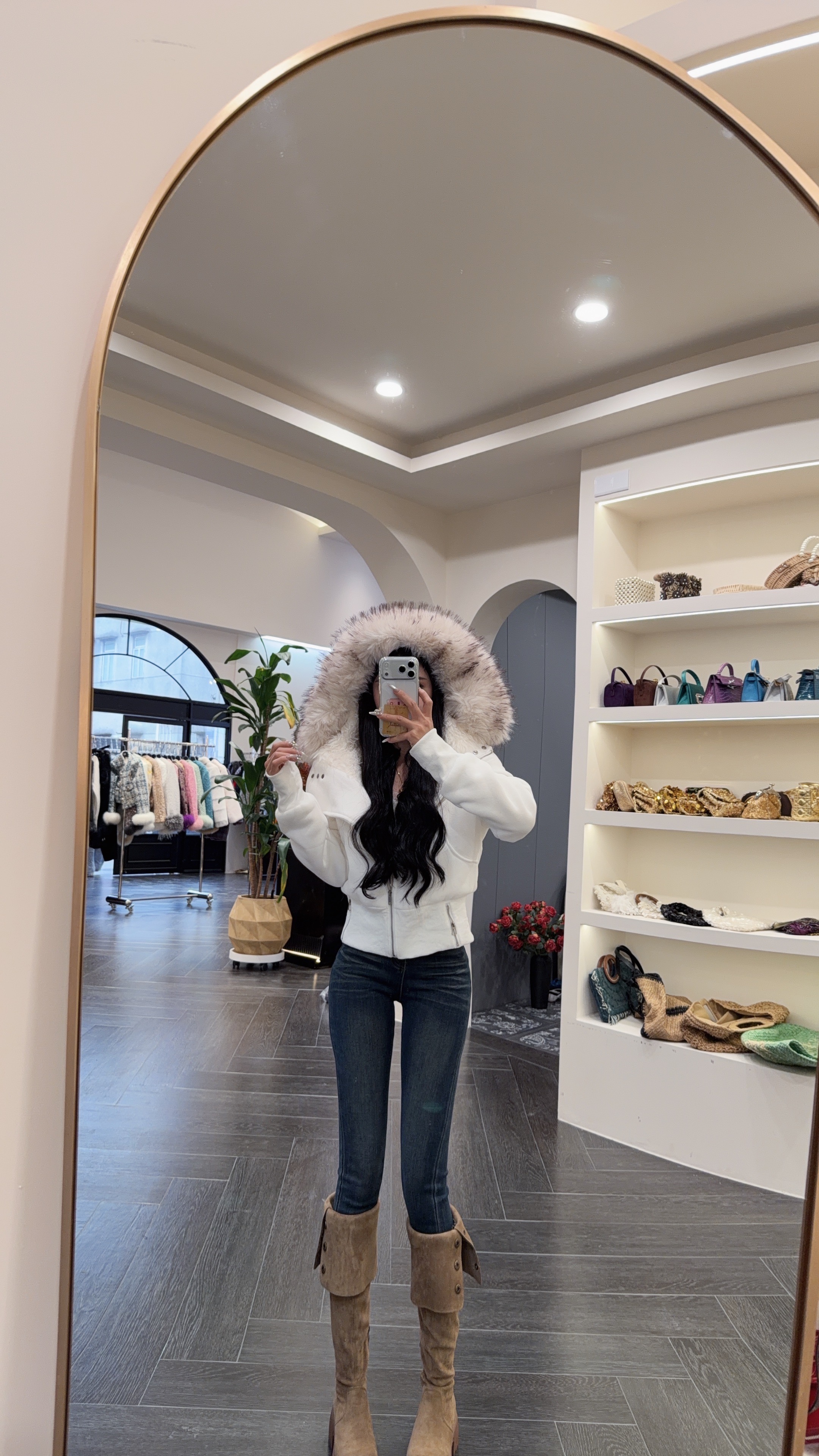 大气元（外套）冬款连帽厚款外套