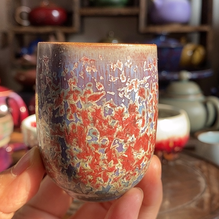 中国神后钧瓷茶具