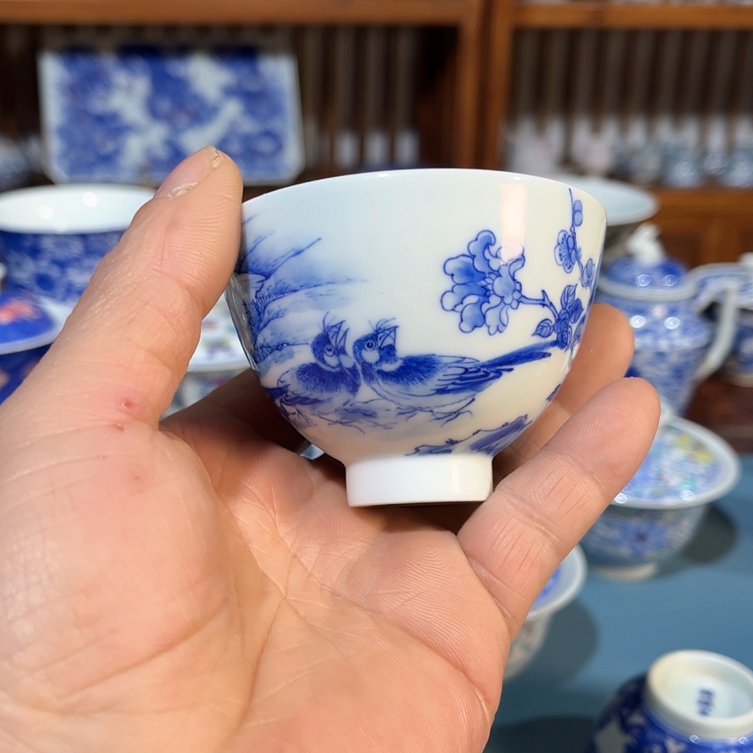 錡镇堂手工手绘杯