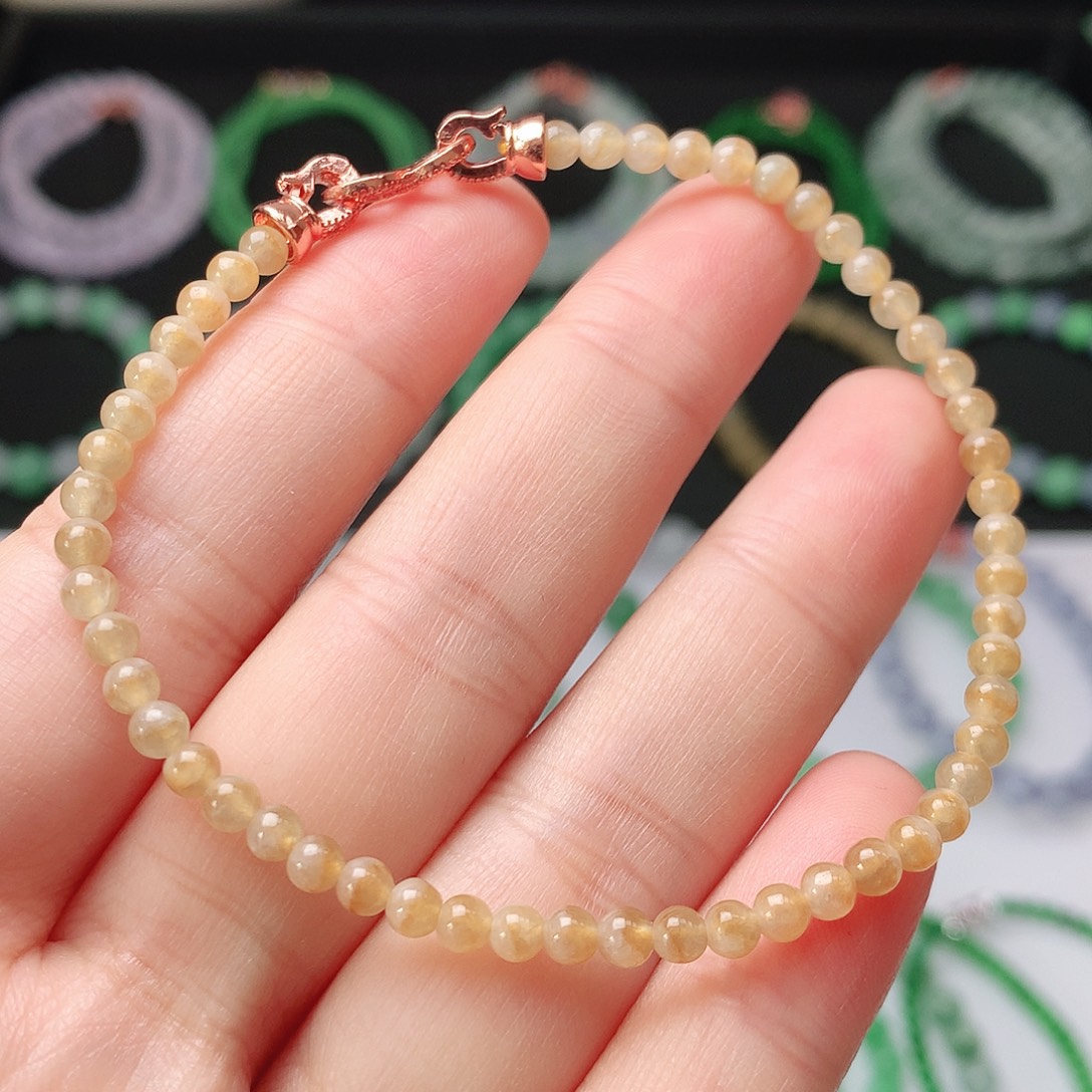 翡翠未镶嵌手链翡翠