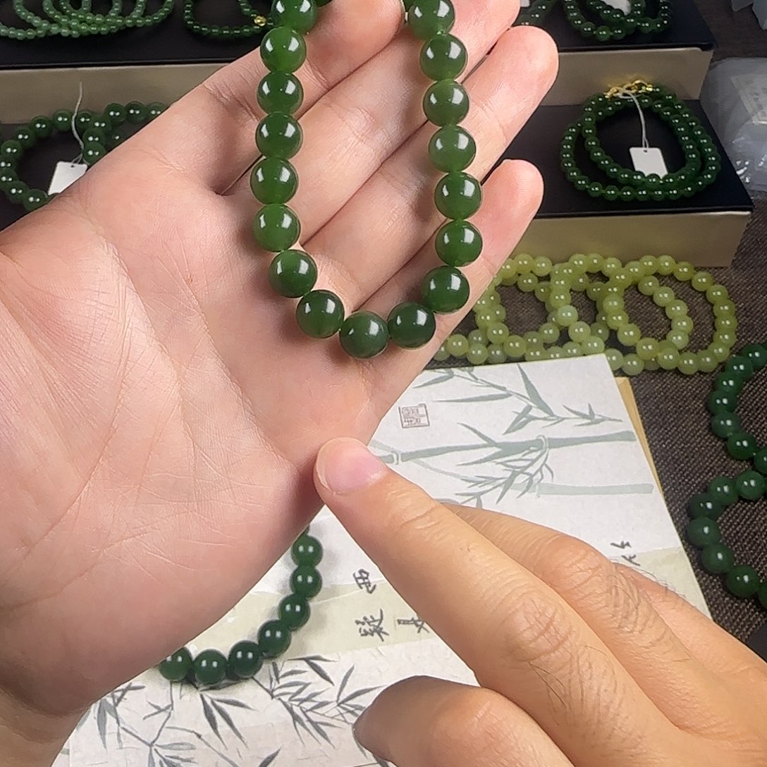 未镶嵌手链和田玉（碧玉）