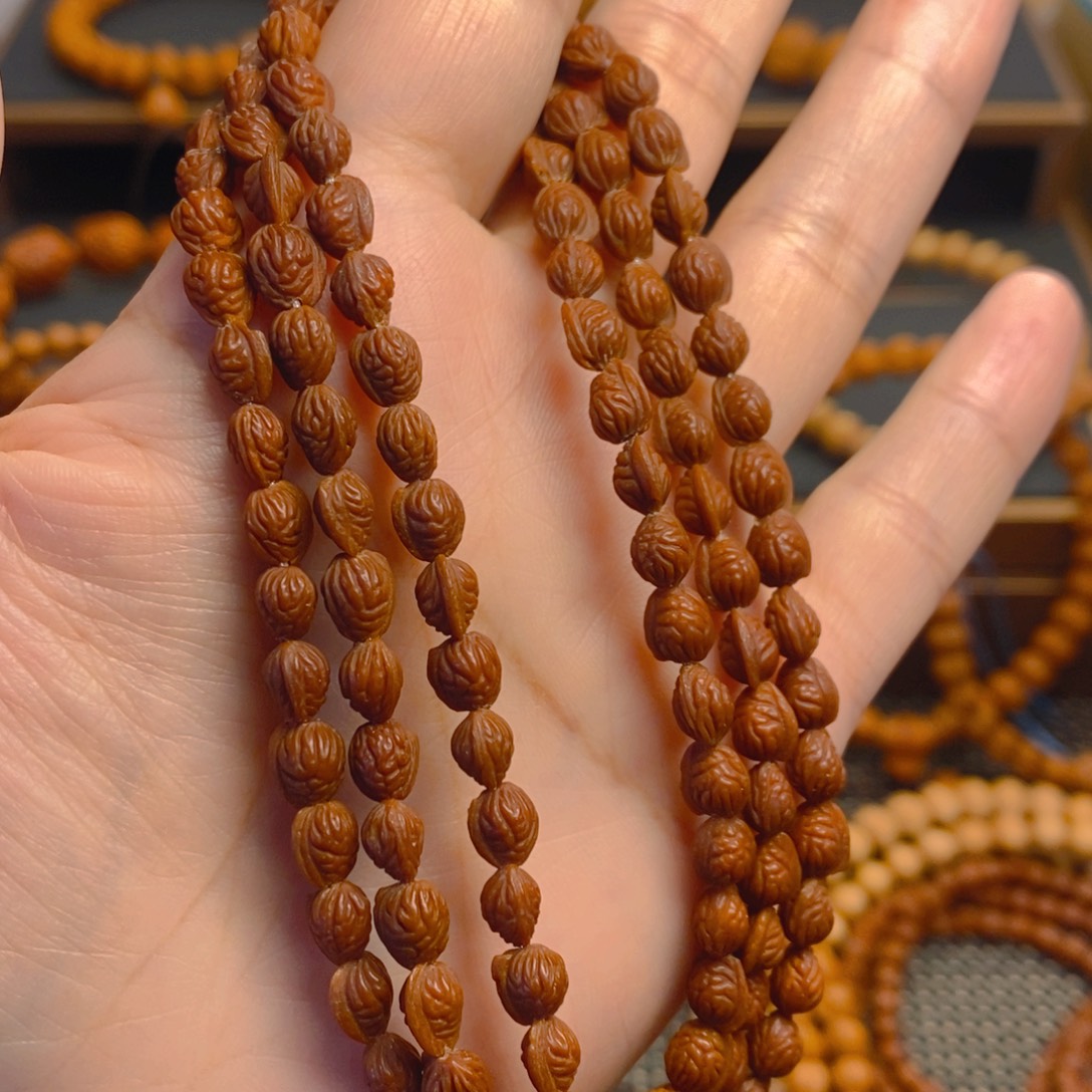 木***L桃核吊坠秦岭森林05