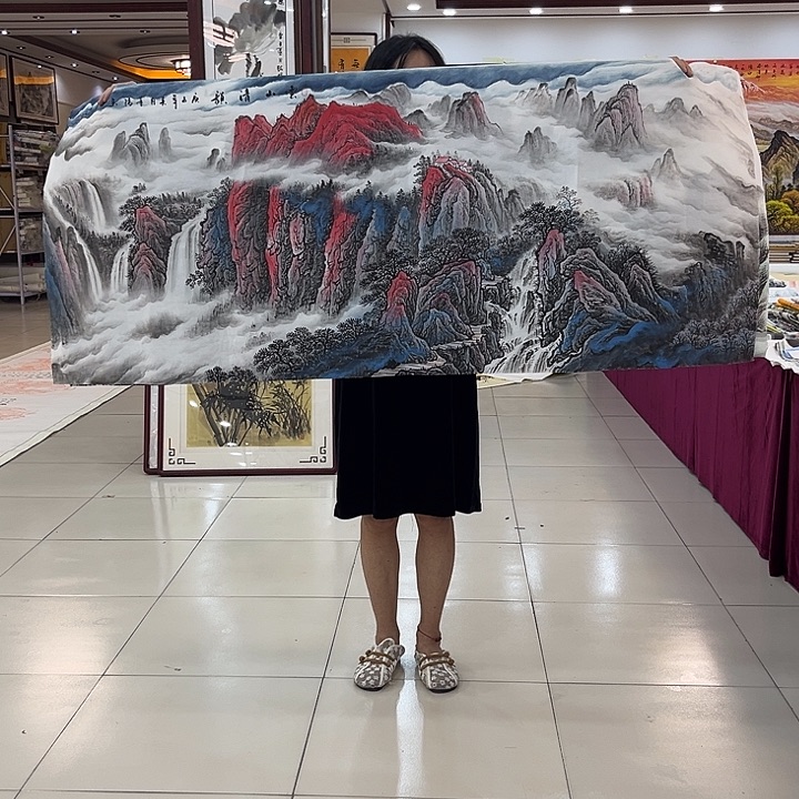 国画纯手绘国画字画作品