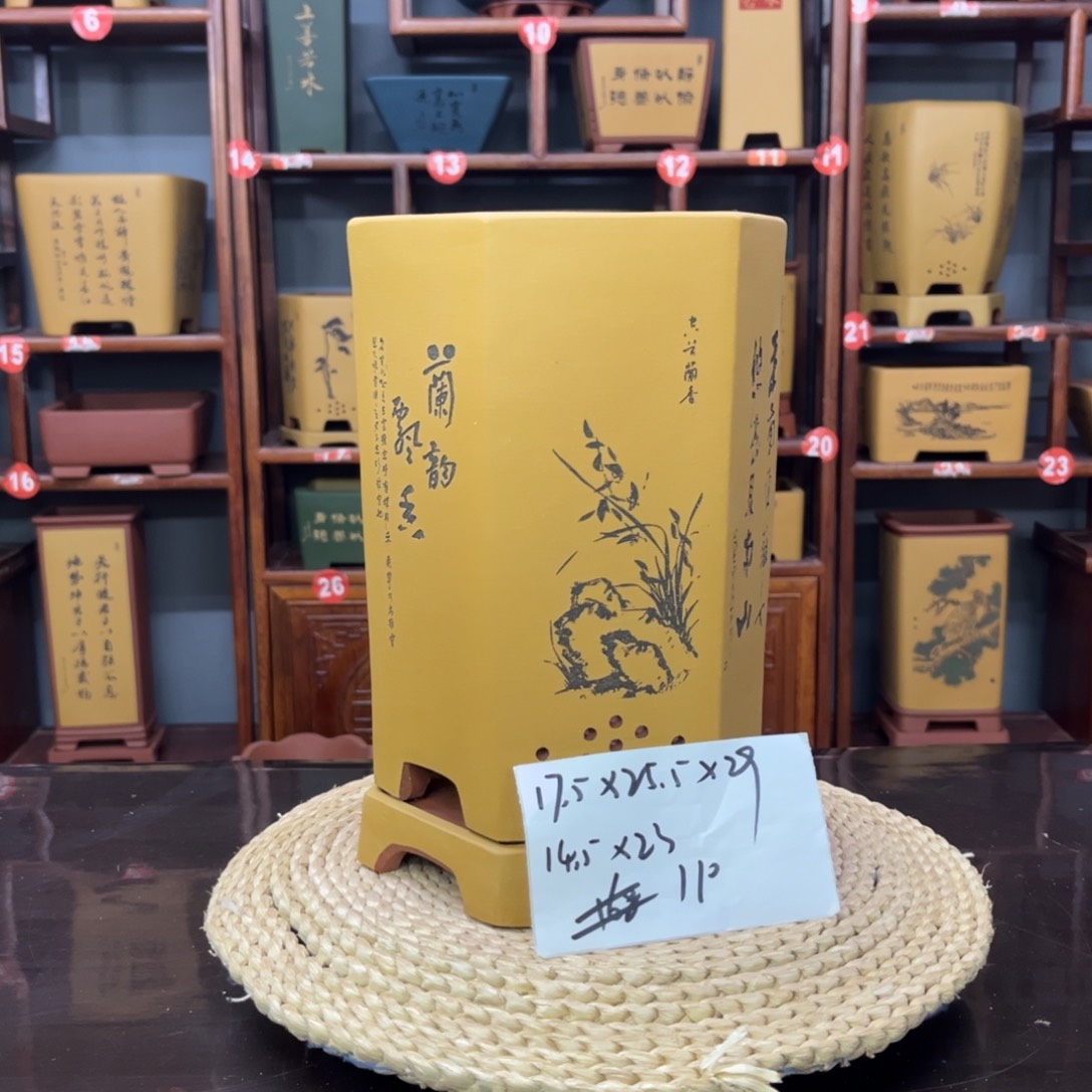 紫砂花盆紫砂花盆