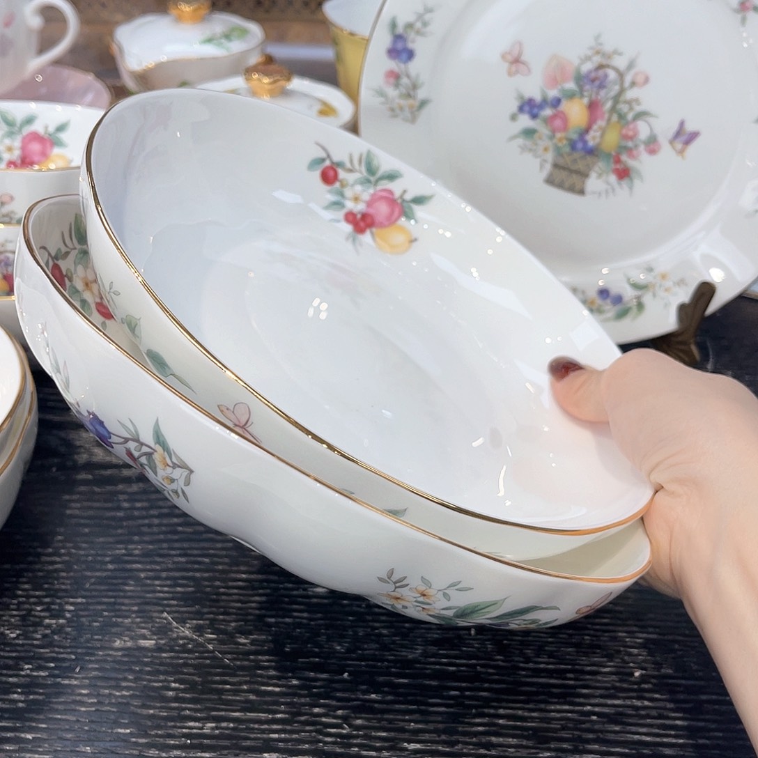 骨瓷8寸汤盘///////