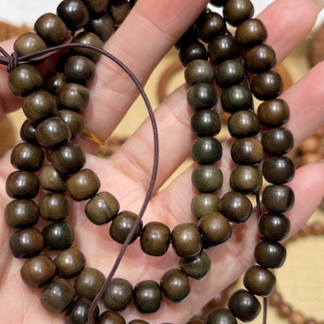 【闪购商品】檀香木手串/手链?*阴沉