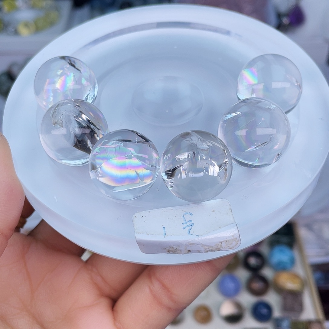水晶水晶单珠未镶嵌