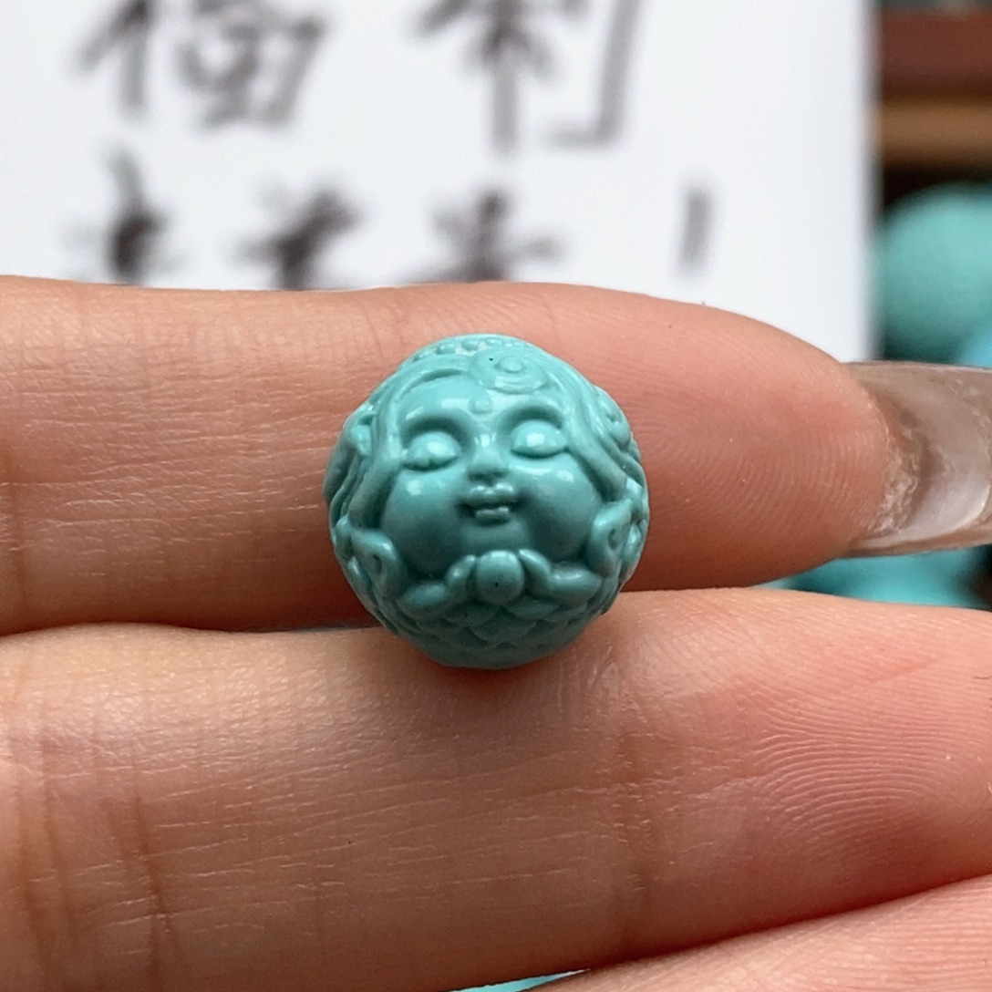 绿松石戒指未镶嵌一**云