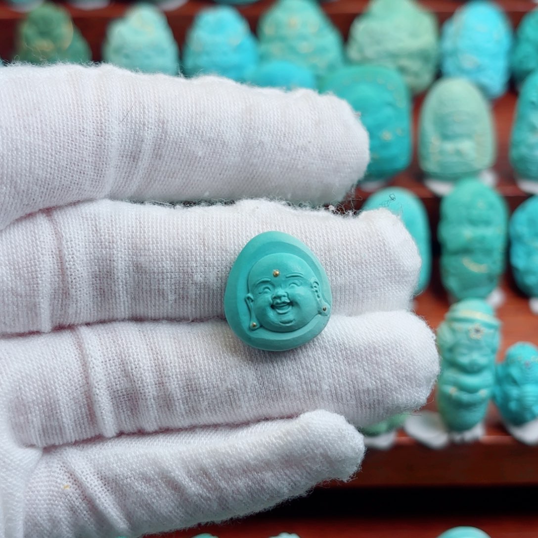 绿松石未镶嵌配饰