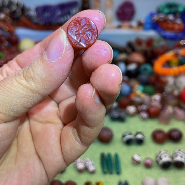 合金颈饰玛瑙/玉髓