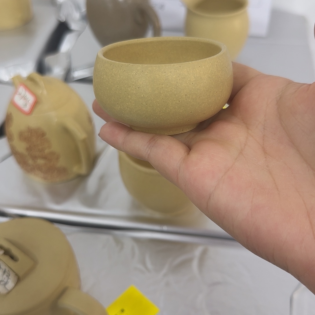 紫砂茶壶黄龙山原矿本绿80