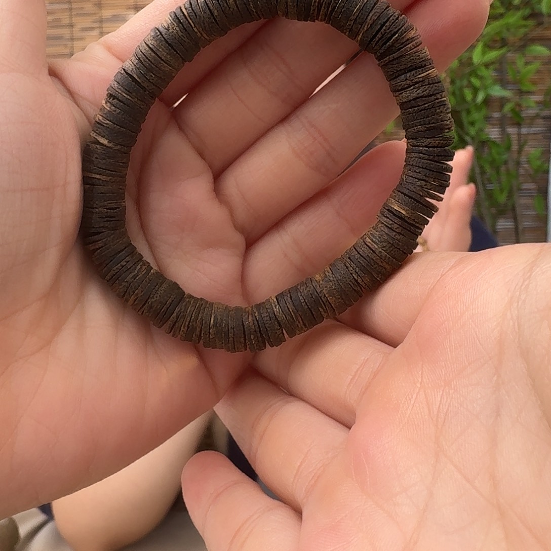 沉香手串奇楠沉香沉水片珠