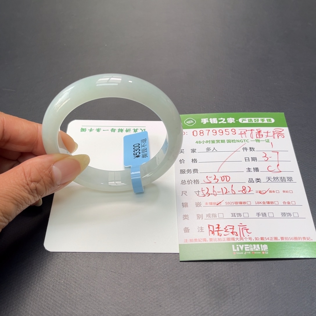 翡翠手镯未镶嵌多人