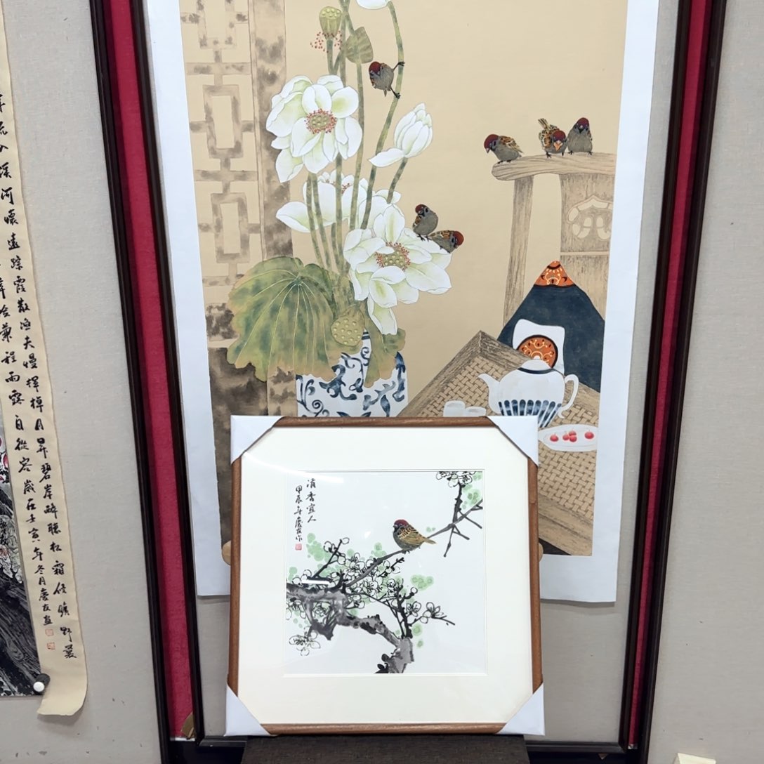 国画国画庆友作品欣赏