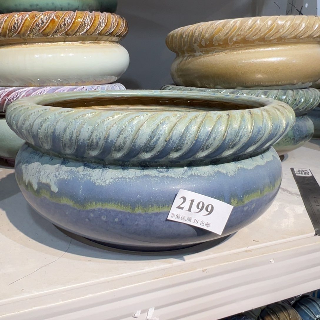 红陶口20高11，景德镇陶瓷……