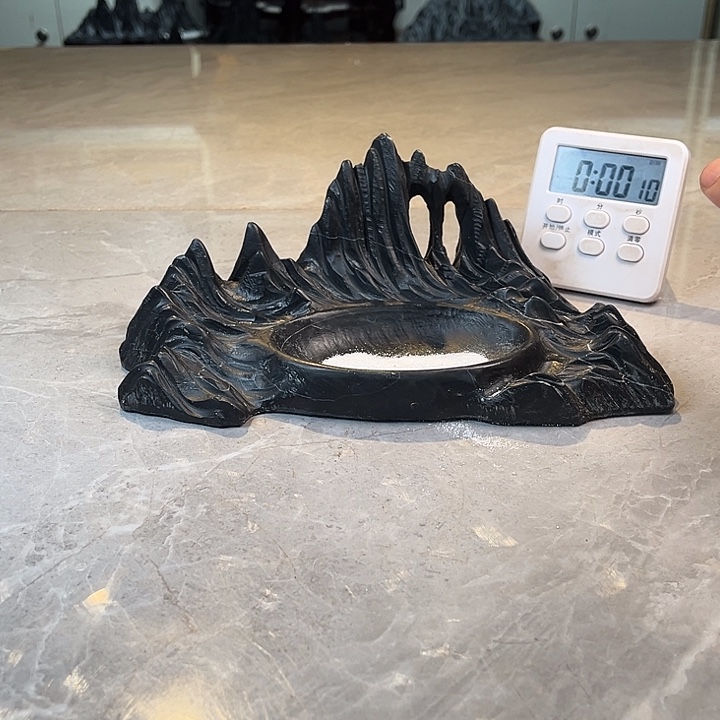 水***音奇石茶宠鱼缸文房摆件