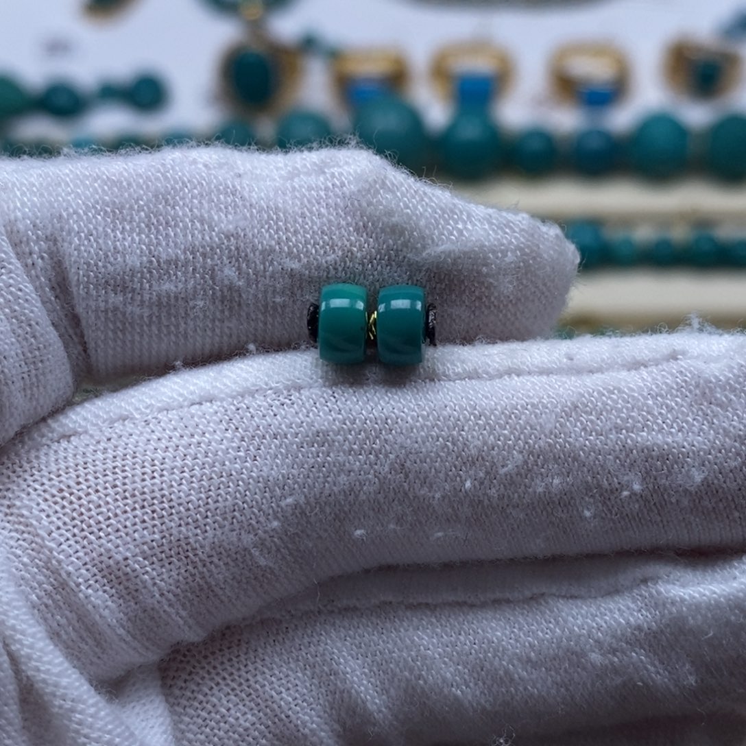 绿松石未镶嵌珠宝奇石5.5mm