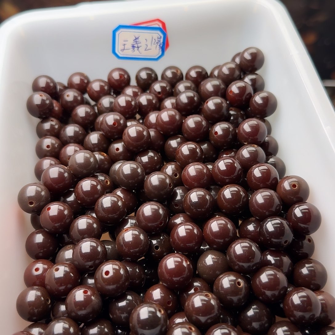 吊坠菩提根/象牙果50颗菲料巧克力13圆