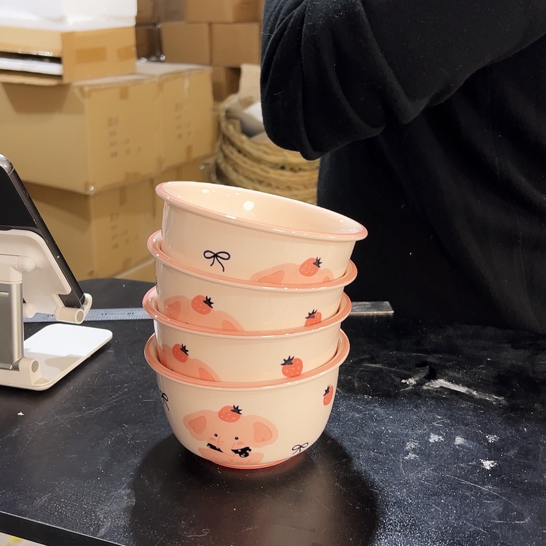 潮州陶瓷餐具微瑕5寸