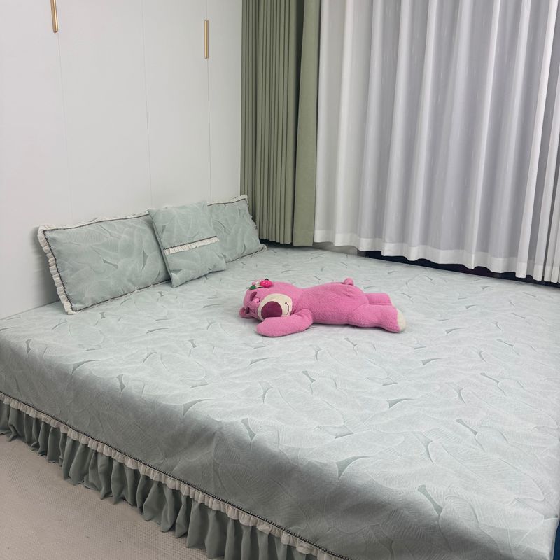 新款【叶羽】高端榻榻米床盖炕盖雪尼尔面料定制农村大炕罩子防滑