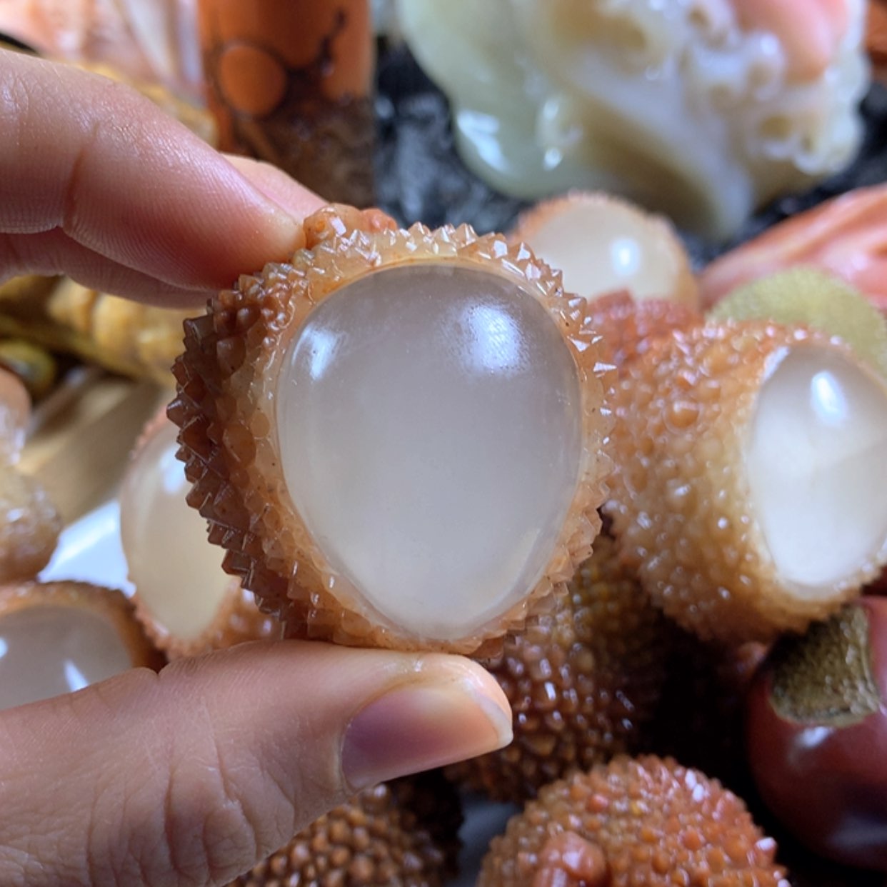 【闪购商品】寿山石闲***?寿山石纯手工雕刻