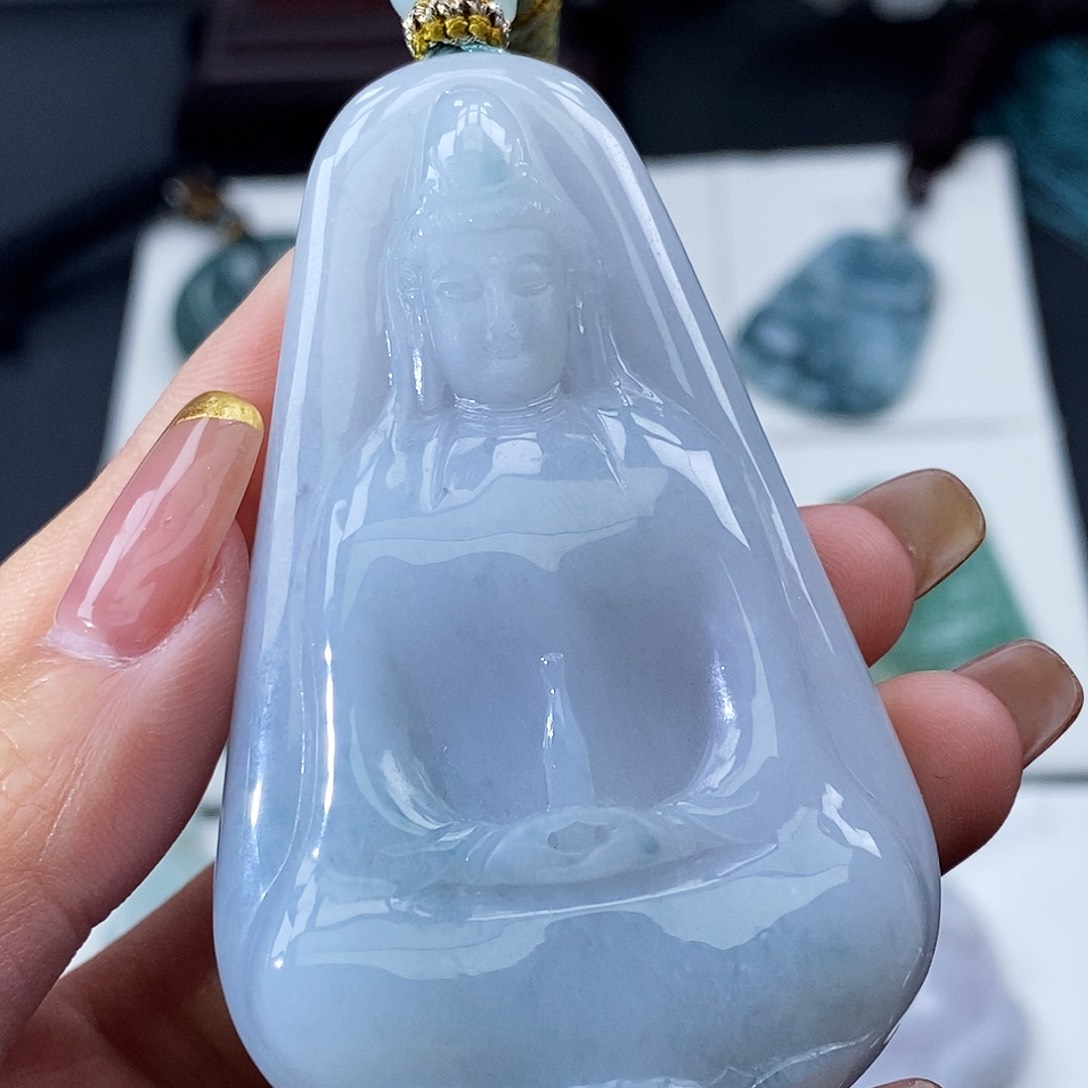 翡翠颈饰未镶嵌活*高翡翠