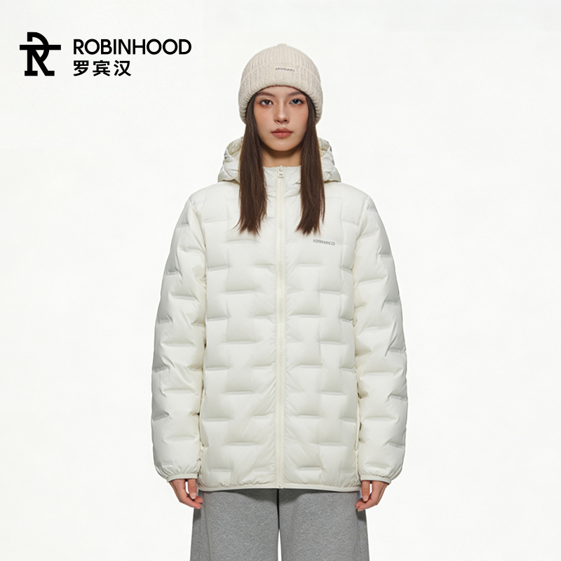 【罗宾汉】 云感系列羽行者连帽男女鹅绒服-R058Y102793
