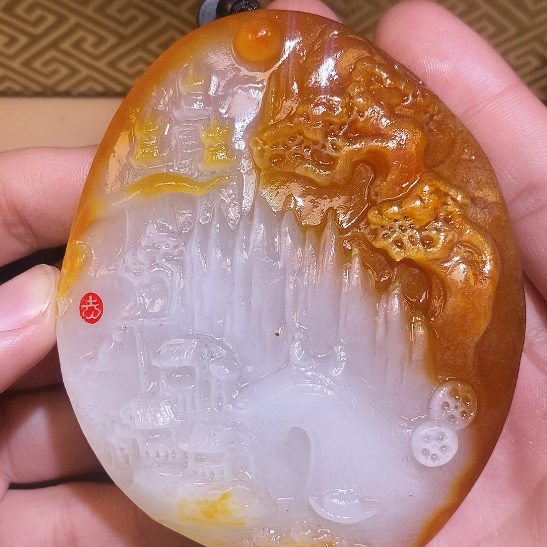 和田玉颈饰未镶嵌L8