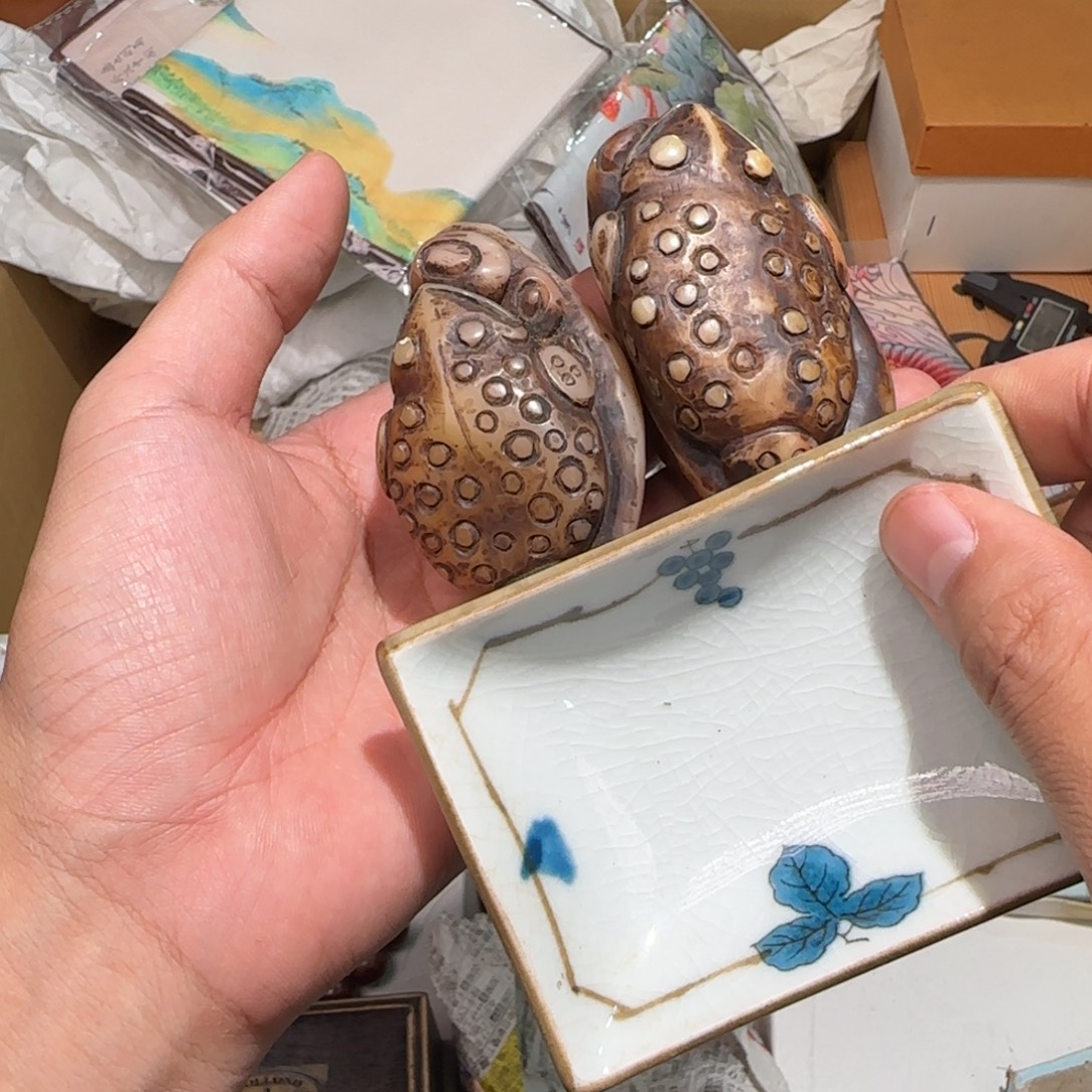 紫砂陶瓷孤品单件车里拍