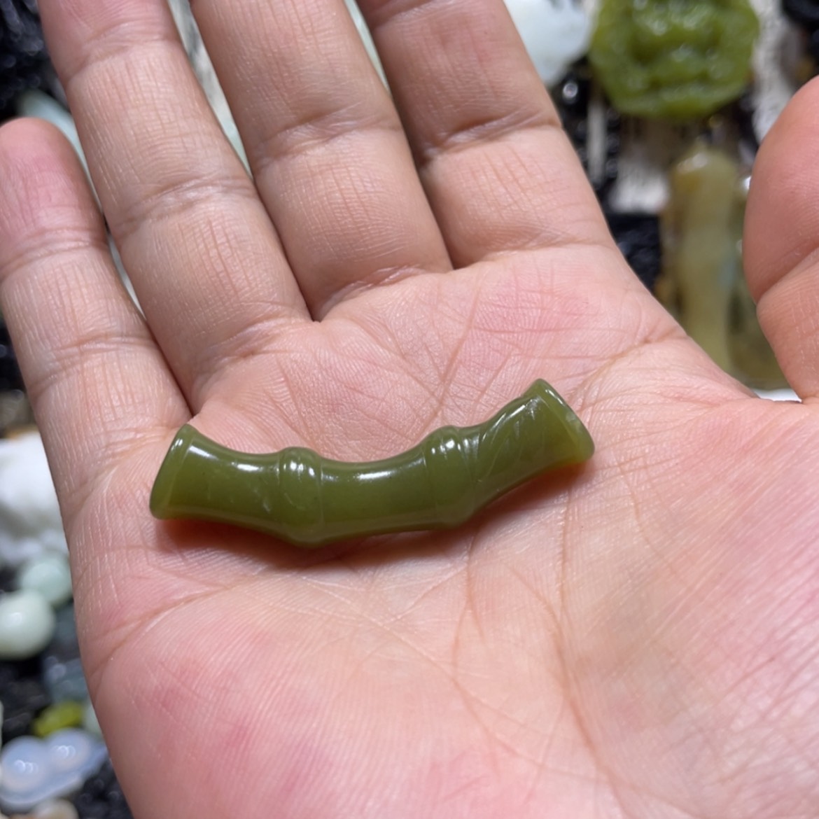 【闪购商品】岫玉颈饰未镶嵌H*99吊坠