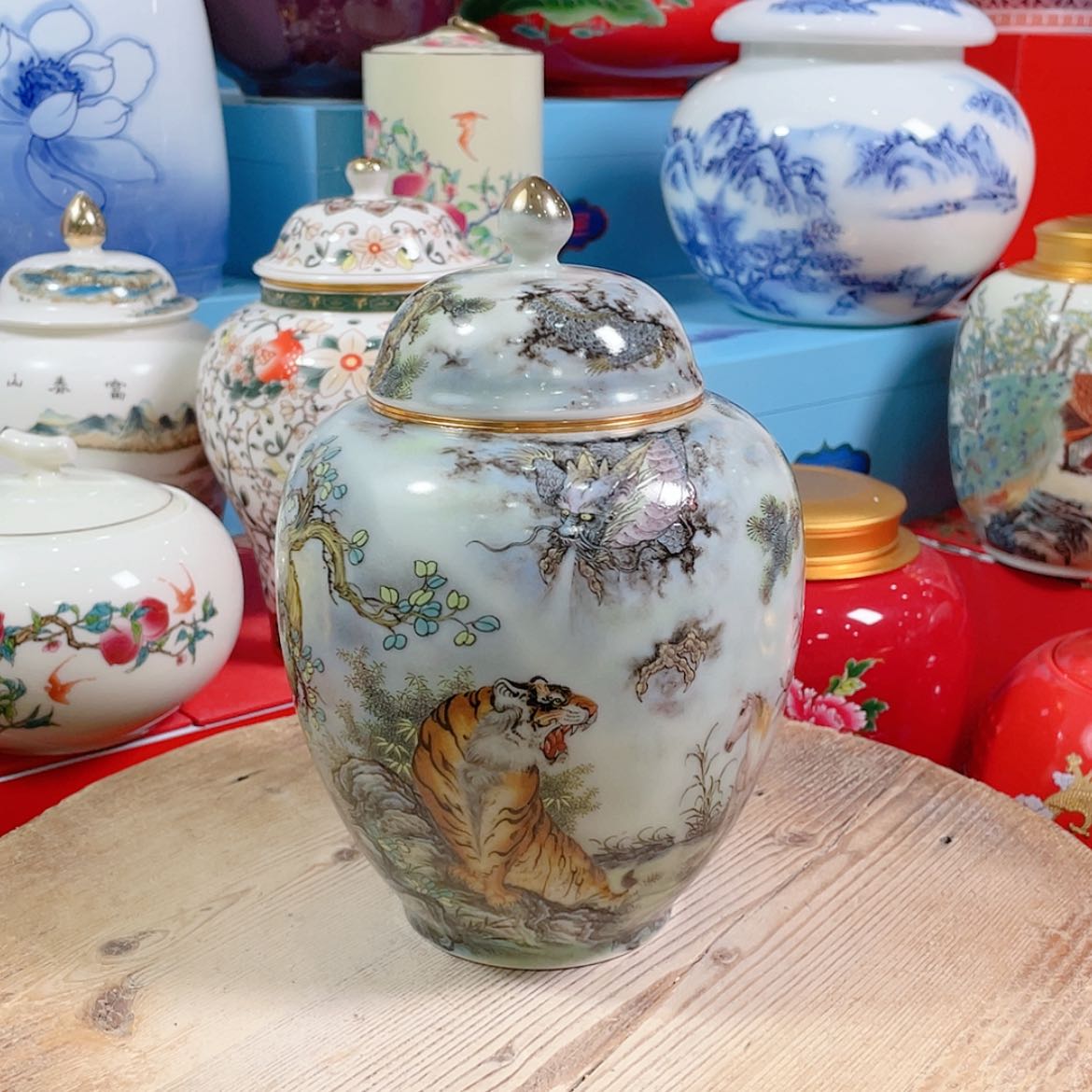 【闪购商品】罐陶瓷茶叶罐密封罐