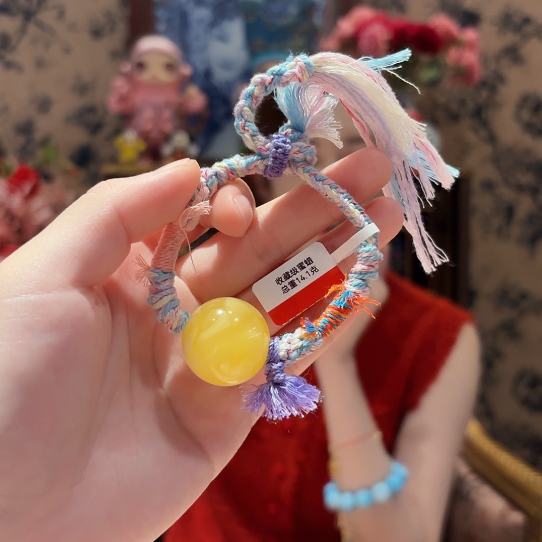蜜蜡手链未镶嵌手绳