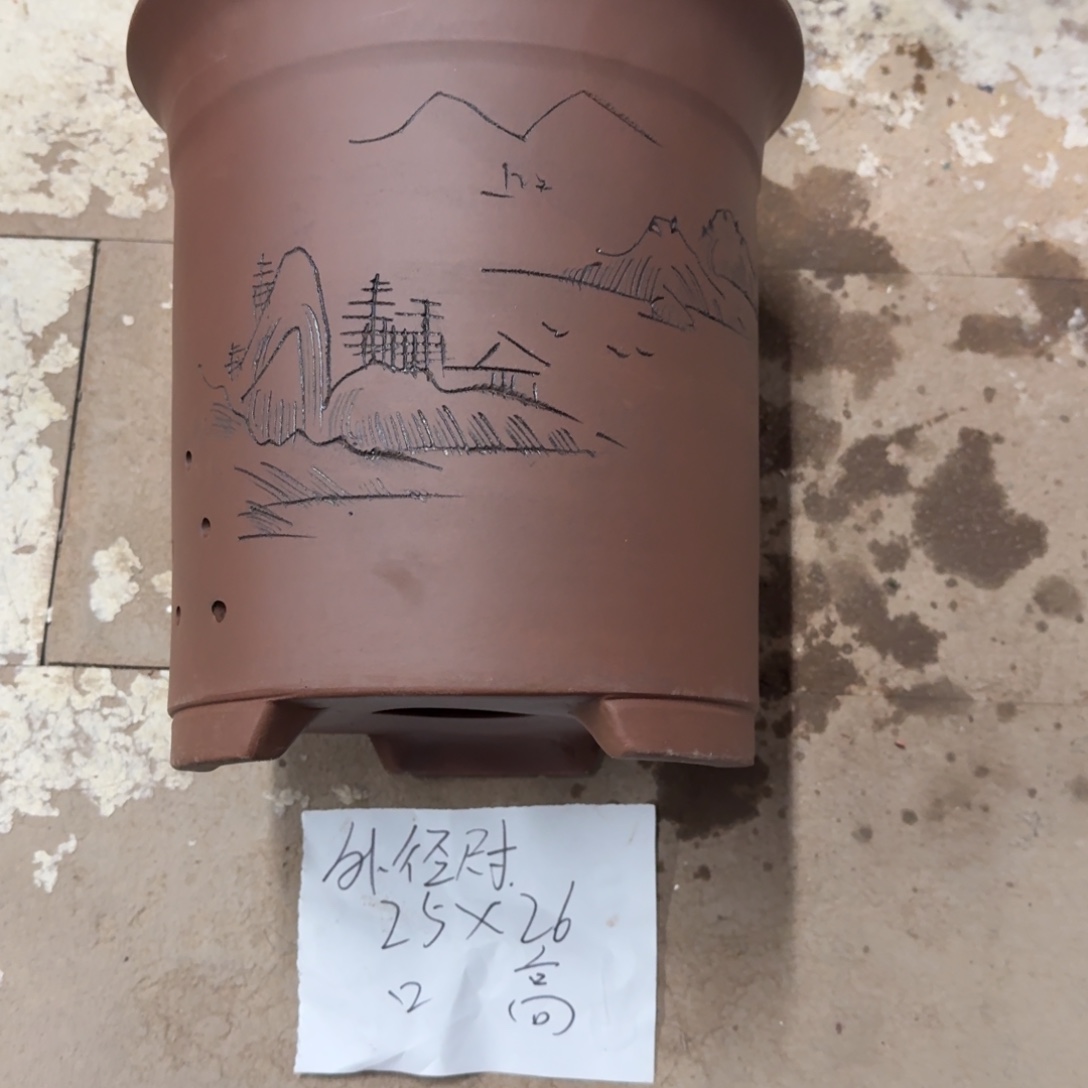 紫砂花盆破损包赔