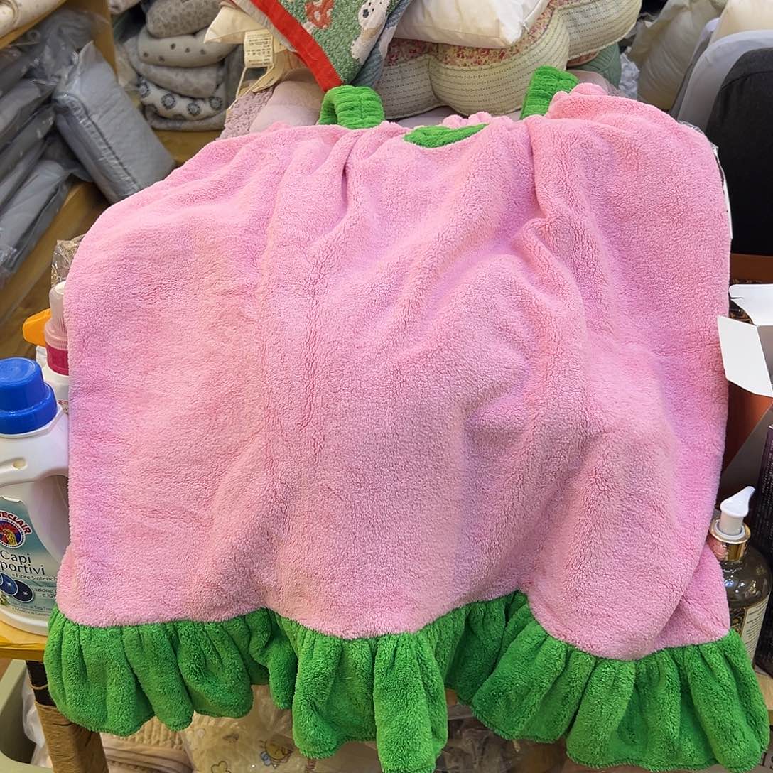 竹子纤维浴裙。    