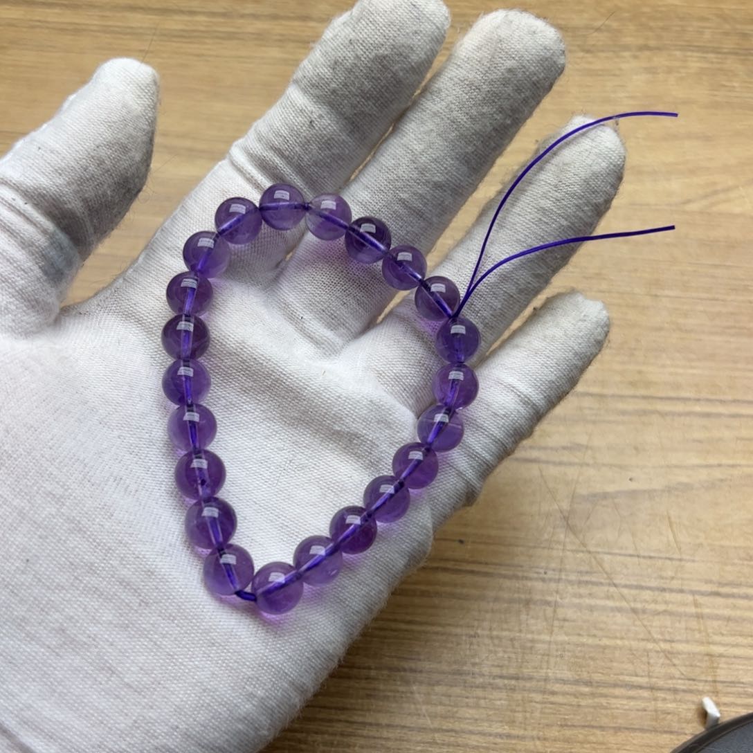 水晶紫色手链1未镶嵌