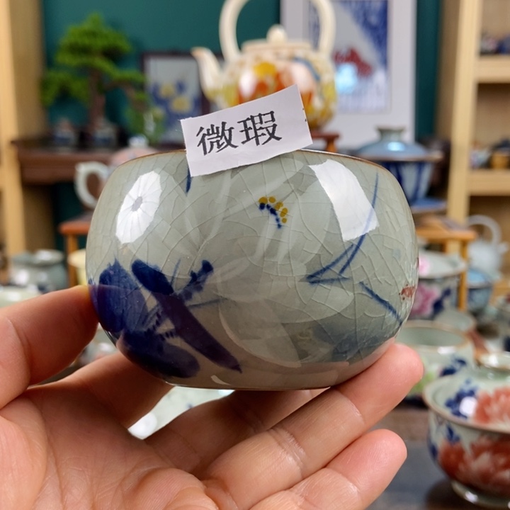 瓷片手工制作工艺精湛等特点为