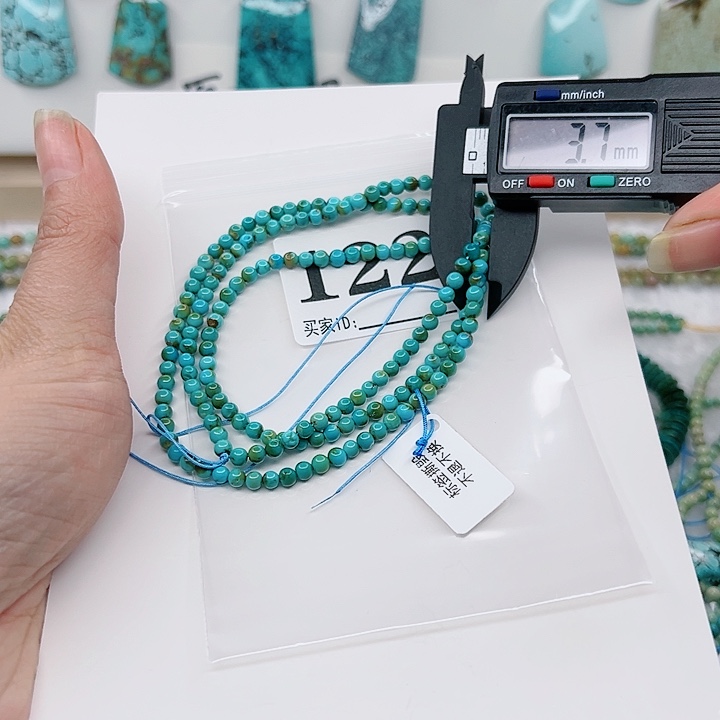 绿松石颈饰未镶嵌雪*梅