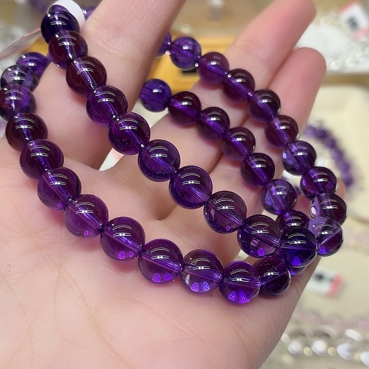 玉乌拉圭卡8mm手串