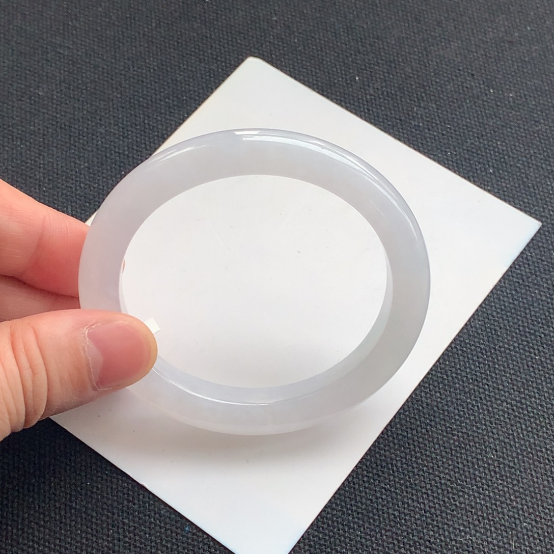 翡翠未镶嵌手镯10号